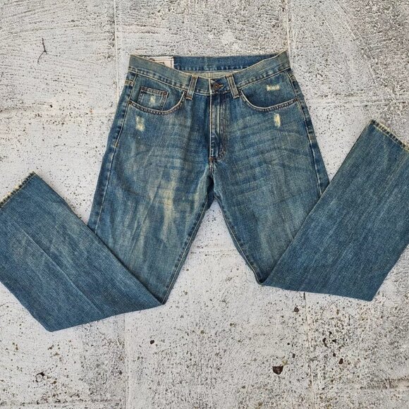 Company 81 Men Jeans Cotton Denim Jeans Straight Size 32X32 - Picture 2 of 12